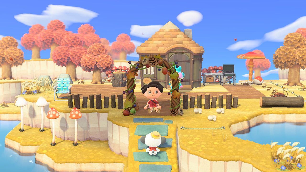 animal crossing happy home paradise