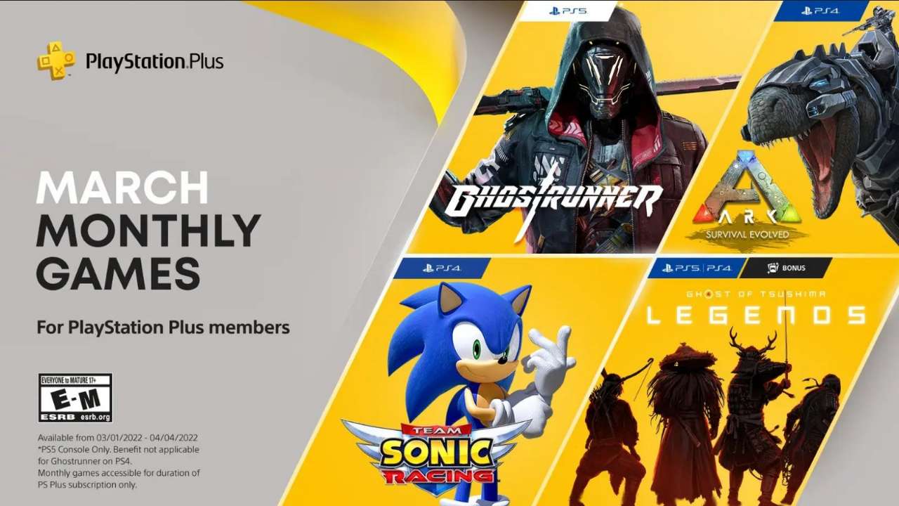 PlayStation Plus: ecco i giochi di Marzo 2022