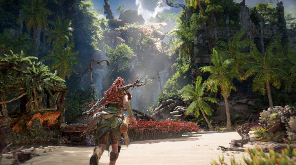 Horizon forbidden west: burning shores