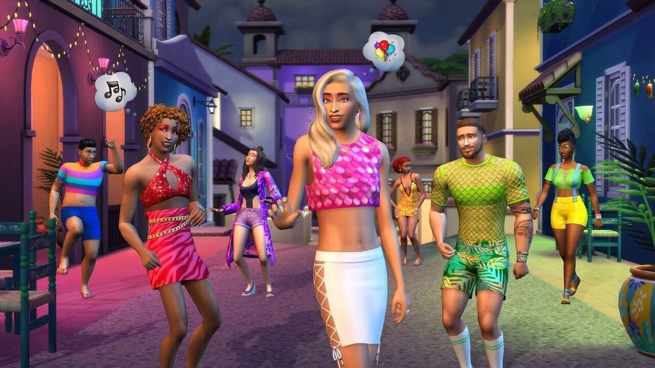 The Sims 4 disponibile il kit Colori di Carnevale