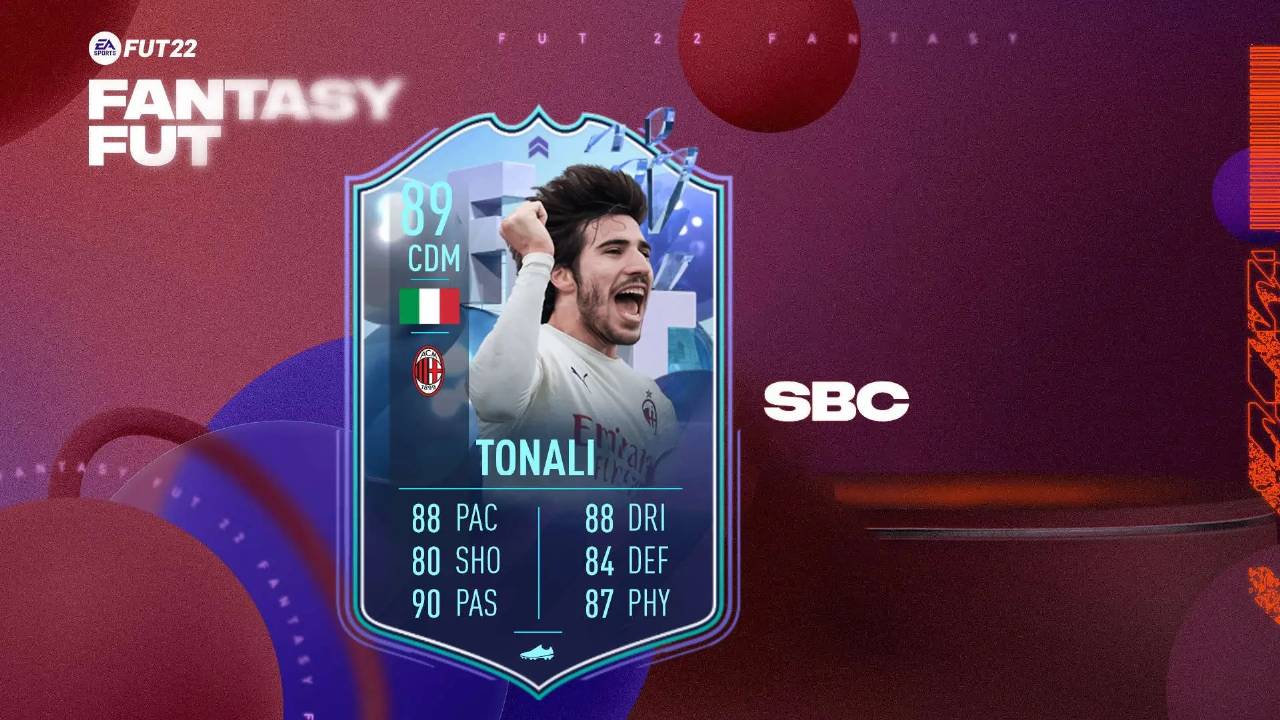 FIFA 22: arriva la SBC di Tonali Fantasy FUT