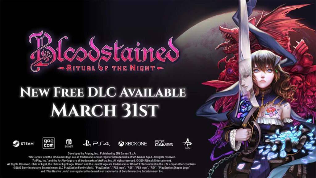 Bloodstained: Ritual of the Night Aurora DLC