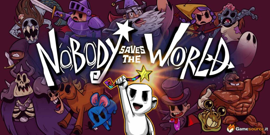 Copertina di Nobody Saves the World