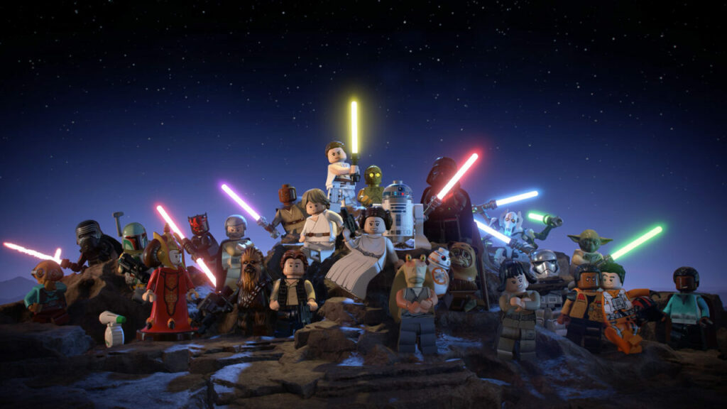 Copertina di LEGO Star Wars: La Saga degli Skywalker
