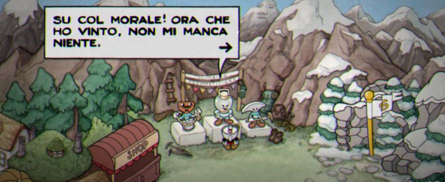 Cuphead DLC indizio