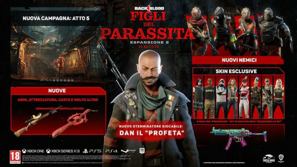 Back 4 Blood Children Figli del parassita