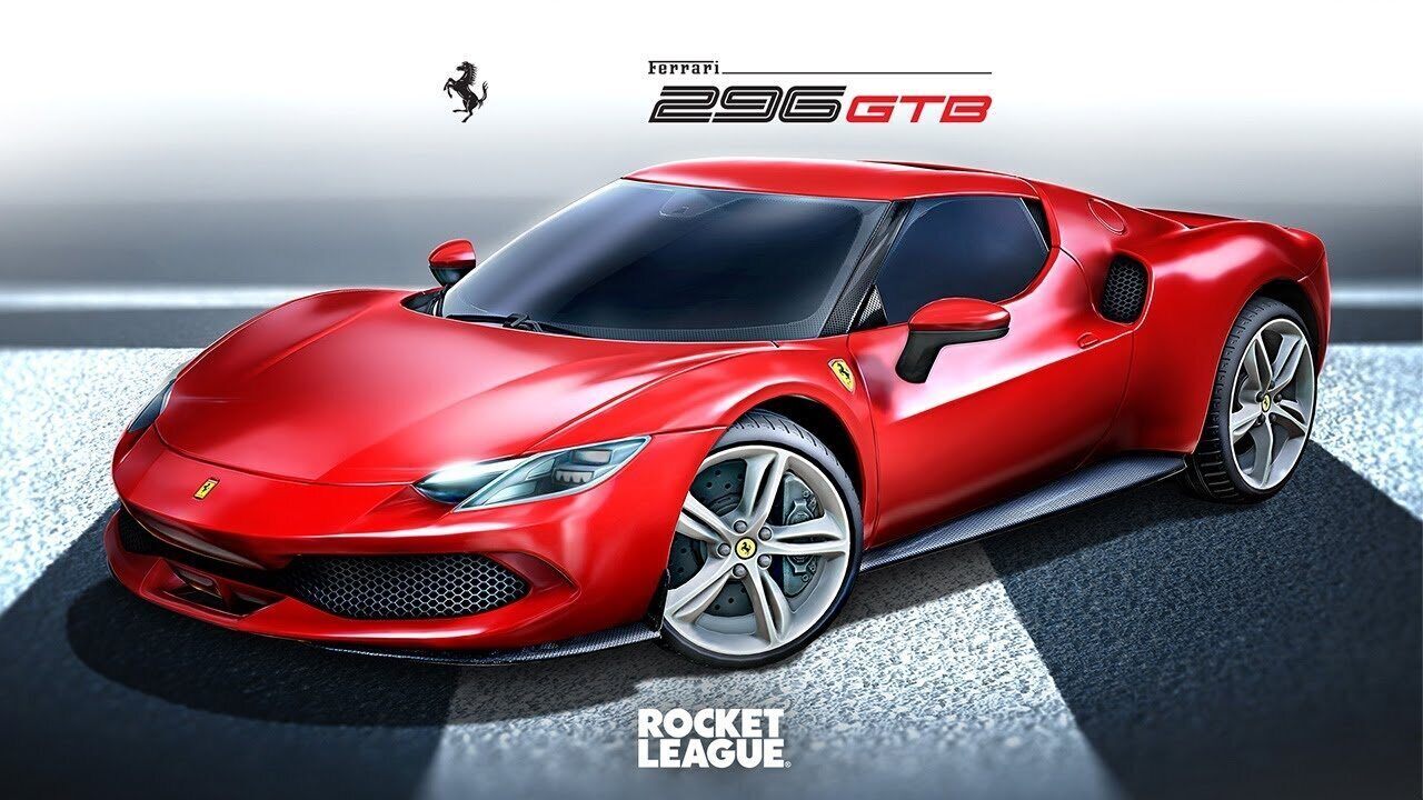 Rocket League Ferrari 296 GTB