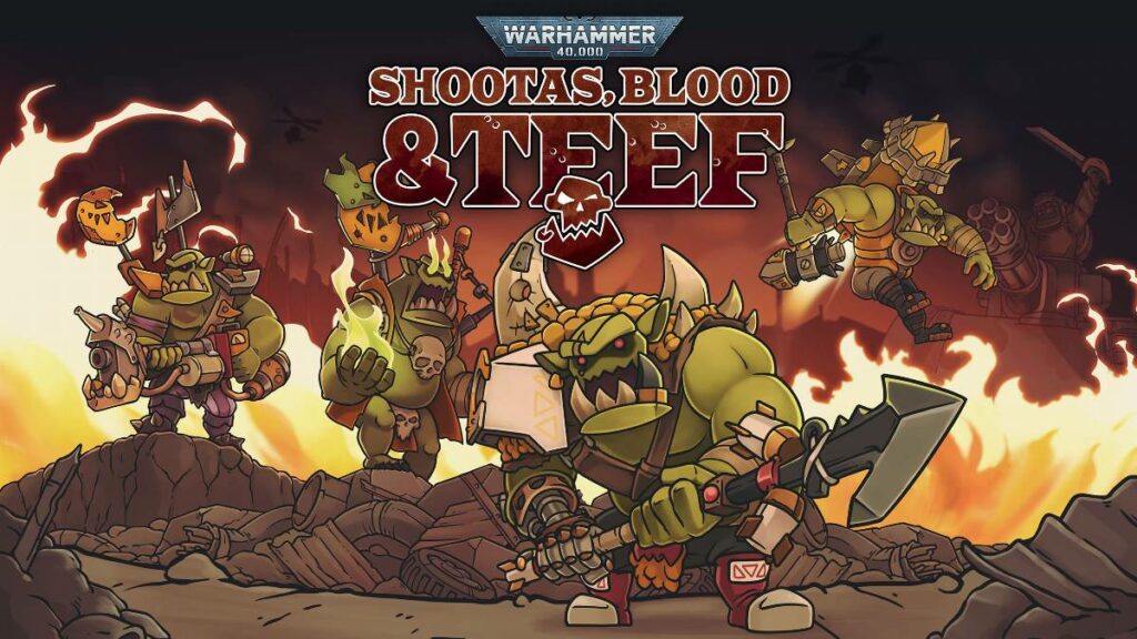 Copertina di Warhammer 40.000: Shootas, Blood & Teef