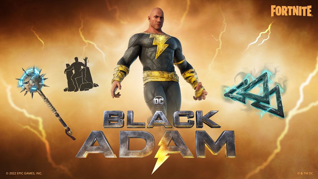 Fortnite: Black Adam in arrivo come skin
