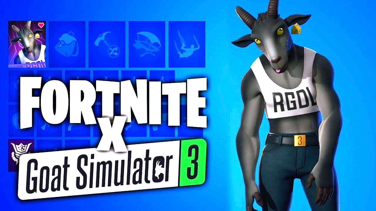 L’outfit di Goat Simulator 3 arriva su Fortnite