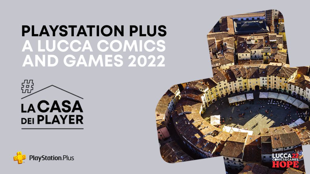 PlayStation porta #LaCasadeiPlayer a Lucca Comics&Games 2022