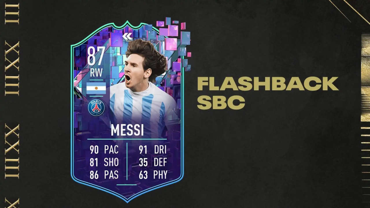 FIFA 23, ecco la SBC Lionel Messi Flashback