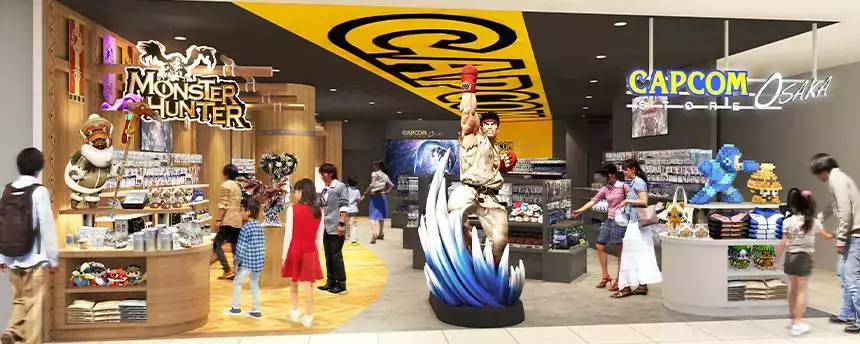 Capcom store tokyo