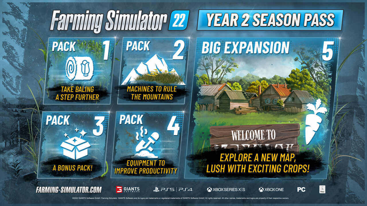 Farming Simulator 22 Year 2 Season Pass 