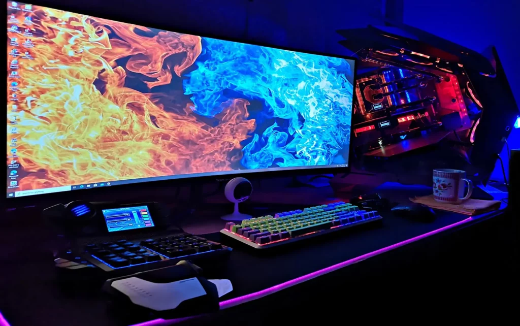 Gaming PC setup