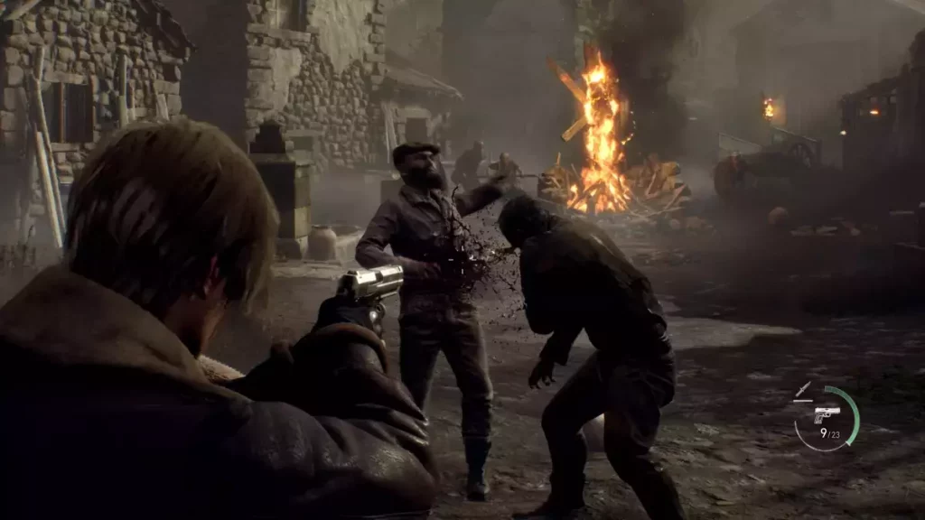 Resident Evil 4 Remake combattimento