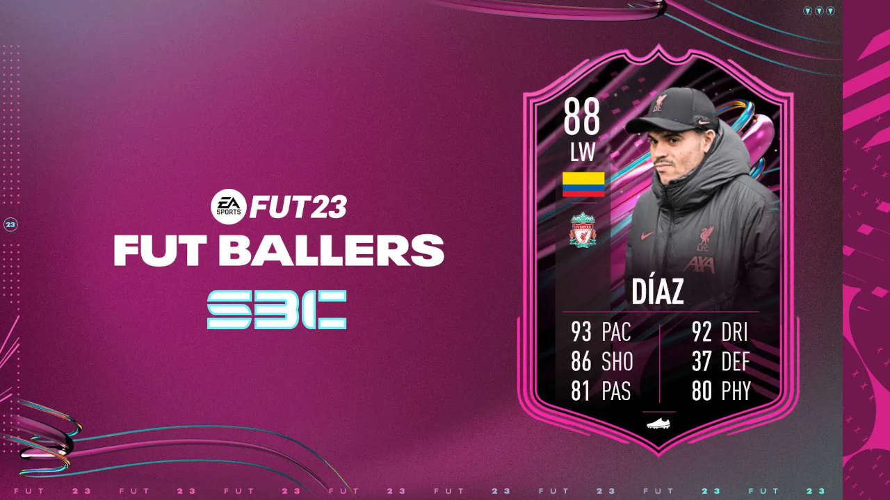FIFA 23, arrivano i Fut Ballers: ecco Luis Diaz