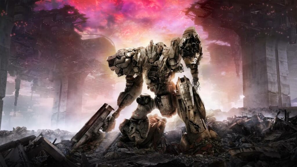 Armored core 6 key art leakkata