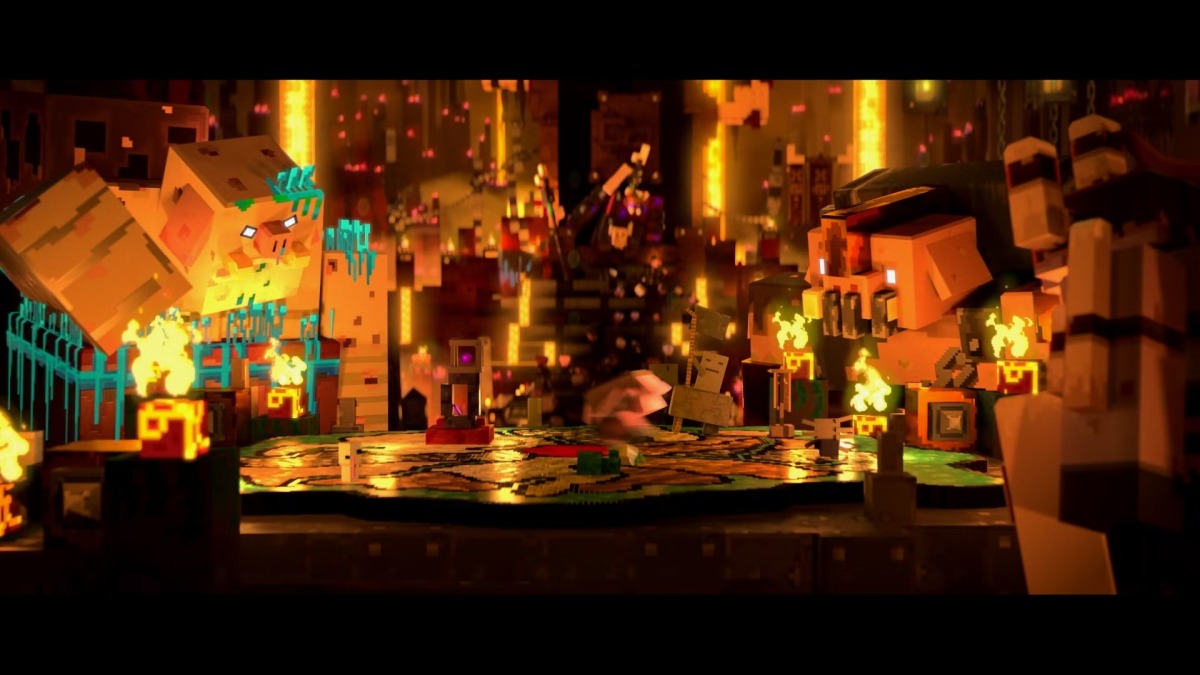 Minecraft Legends Faro Notturno