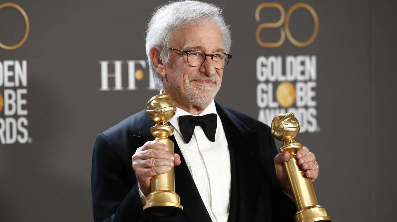 Steven Spielberg ritira i Golden Globe