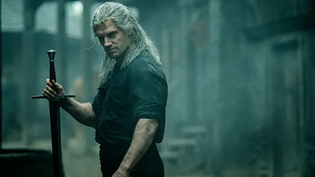 Henry Cavill è Geralt Di Rivia in The Witcher