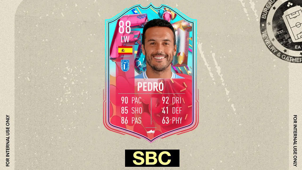FIFA 23, arriva Pedro FUT Birthday via SBC