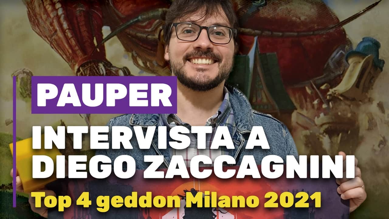 MTG – Intervista a Diego Zaccagnini – Top 4 Geddon Milano 2023