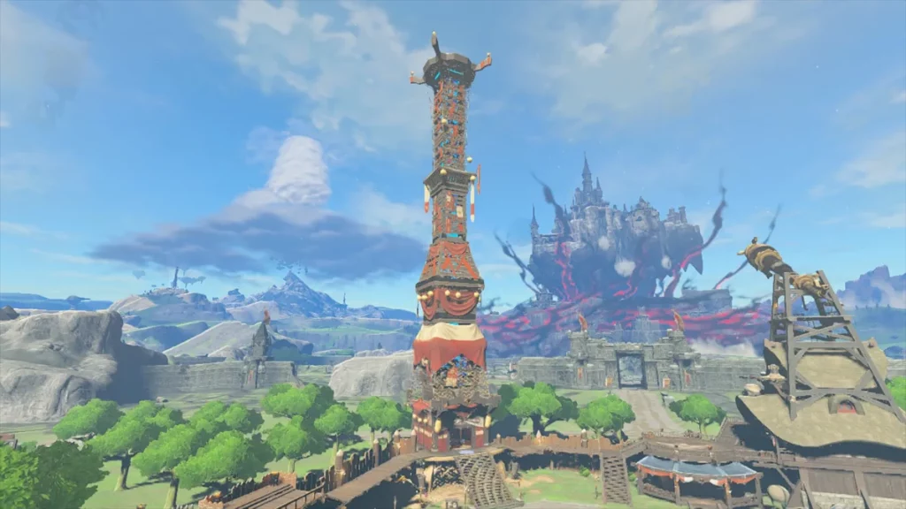 The Legend of Zelda: Tears of the Kingdom - Torri topografiche