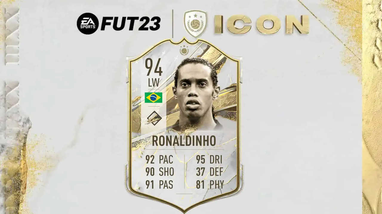 FIFA 23, in arrivo Ronaldinho Prime via SBC