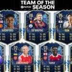 FIFA 23, Top 5 dei TOTS della Premier League