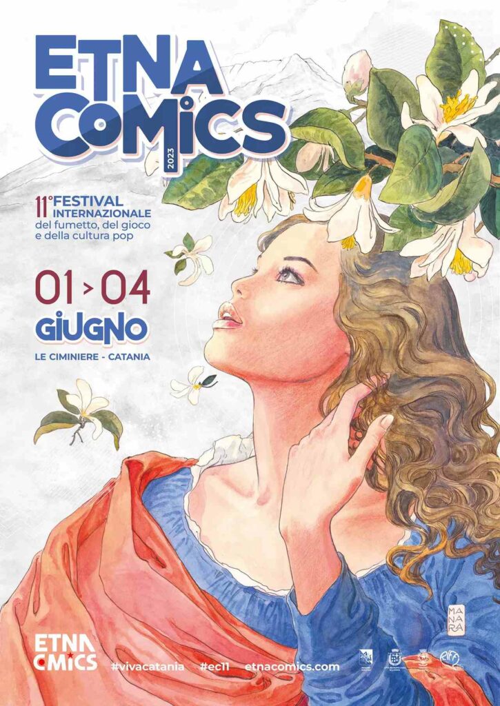 locandina etna comics 2023