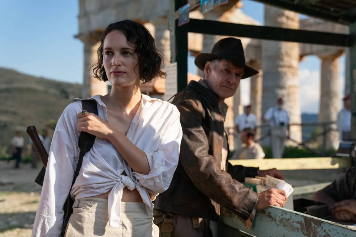 Indiana Jones Harrison Ford e Phoebe Waller-Bridge