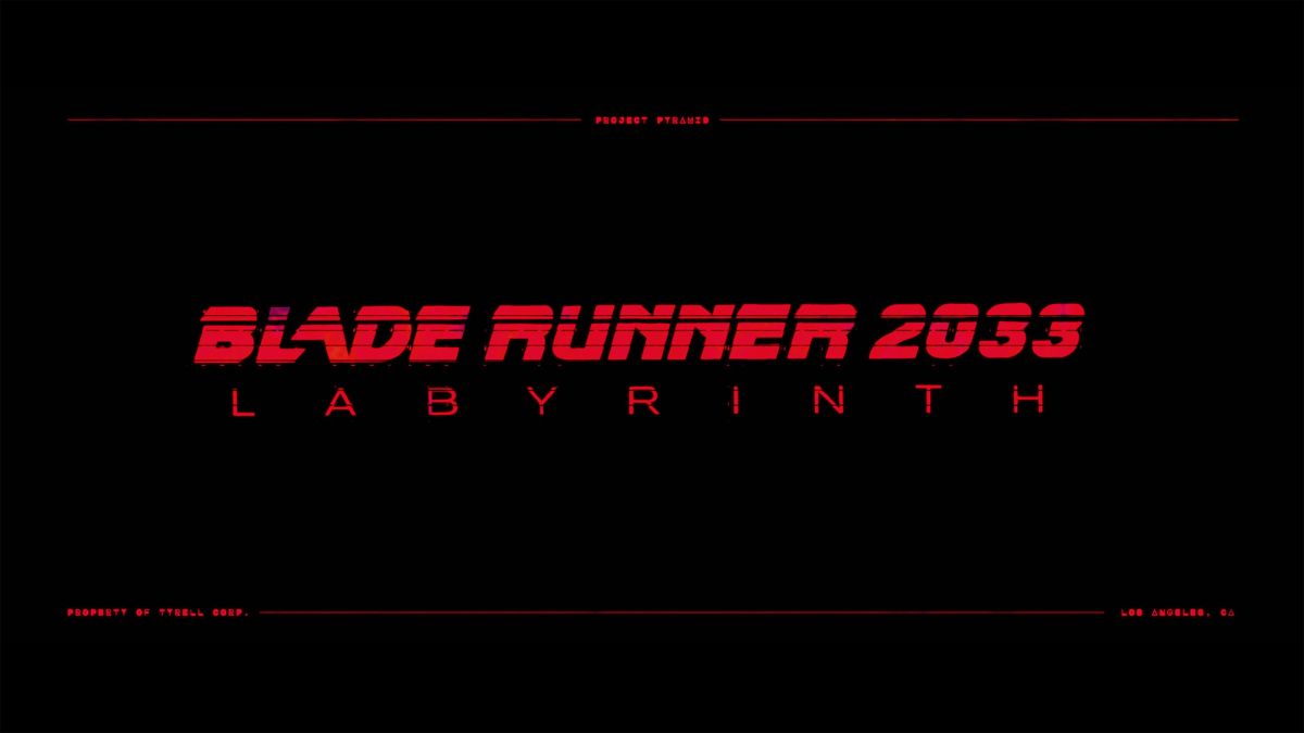 blade runner 2033 labyrinth