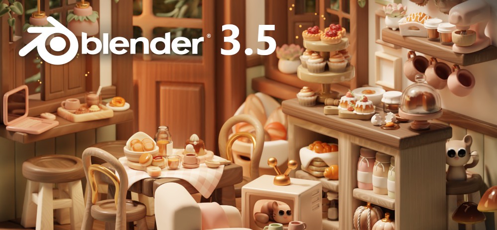 Blender, si aggiorna alla versione 3.5