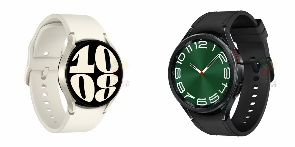 Apparse online le prime immagini del Samsung Galaxy Watch 6