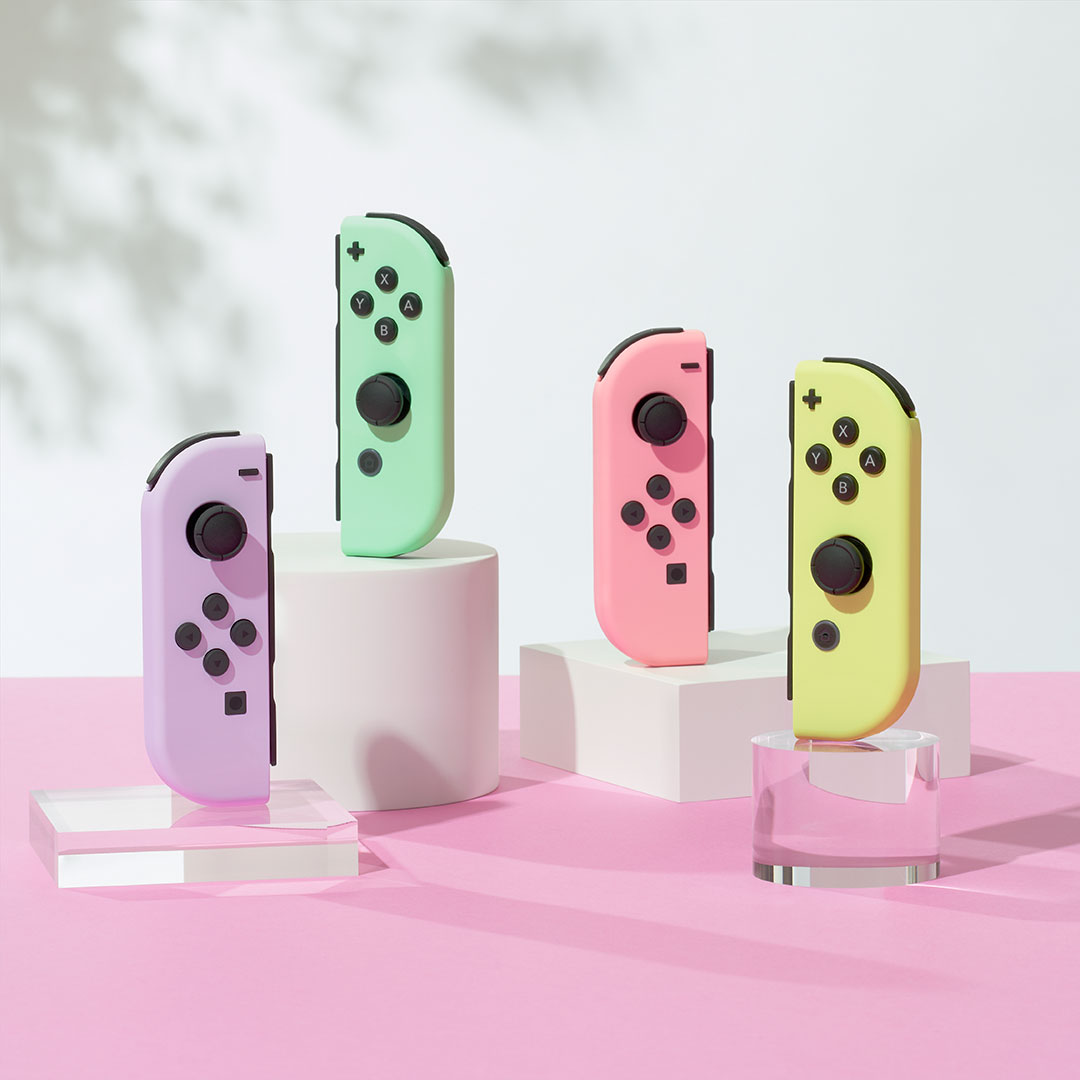 Nintendo Switch in arrivo i nuovi Joy-Con color pastello