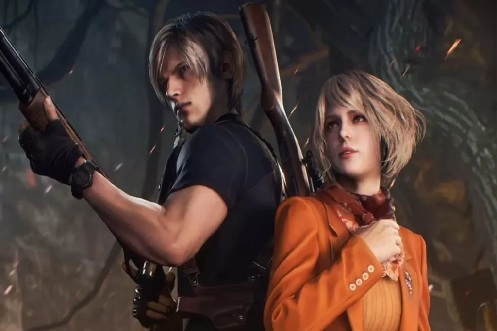 Leon e Ashley di Resident Evil 4 Remake