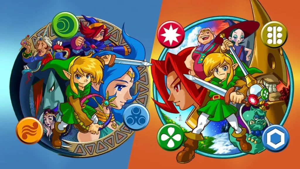 The Legend of Zelda Oracle of Ages e Oracle of Seasons