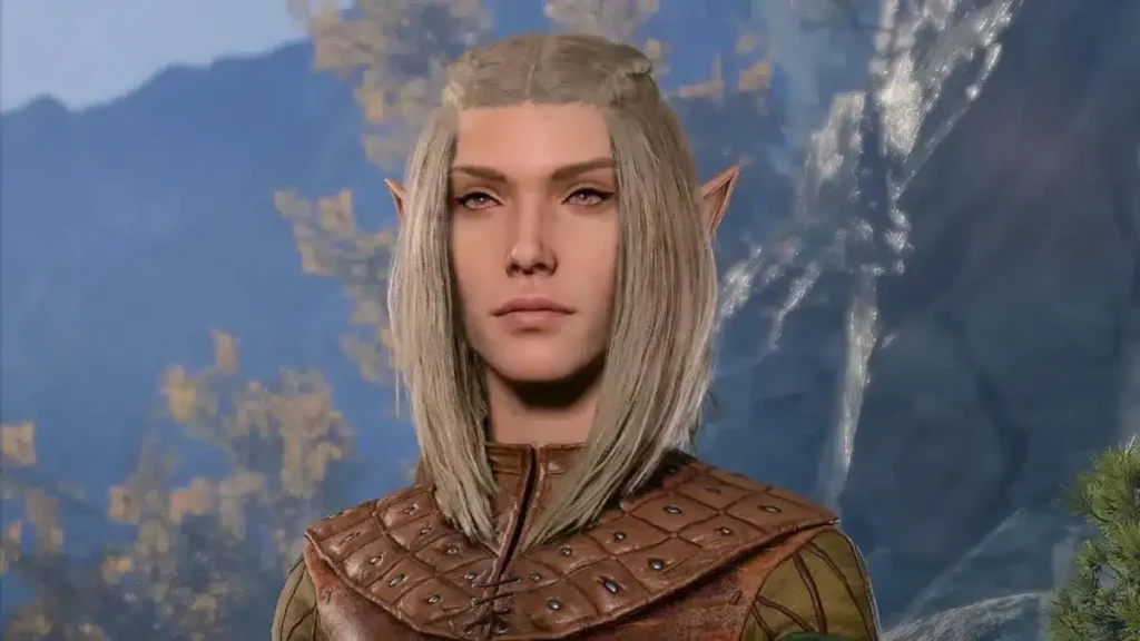 Un elfo di Baldur's Gate 3