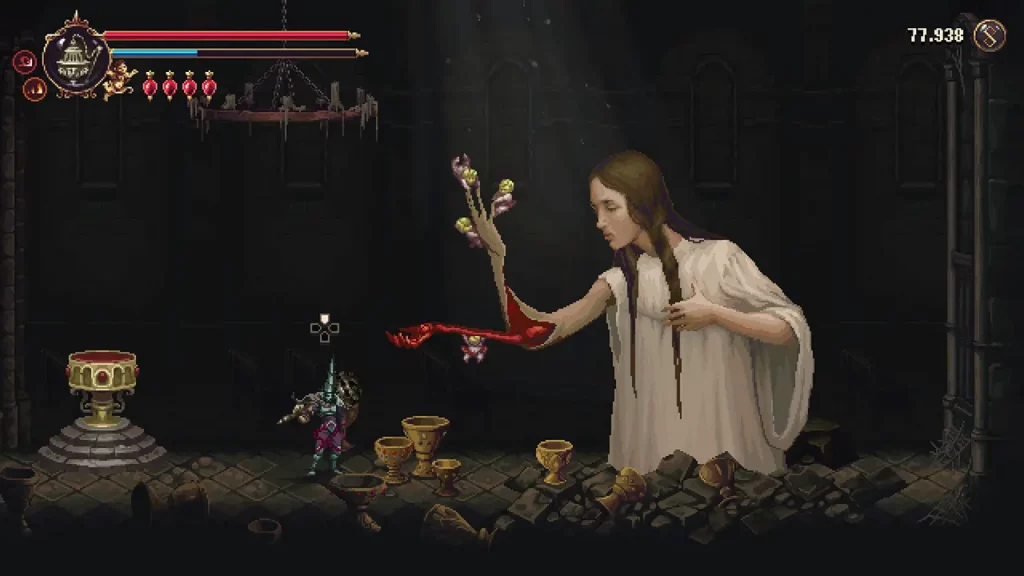 Blasphemous 2 - Come potenziare la vita e aumentare il numero delle Boccette Biliari