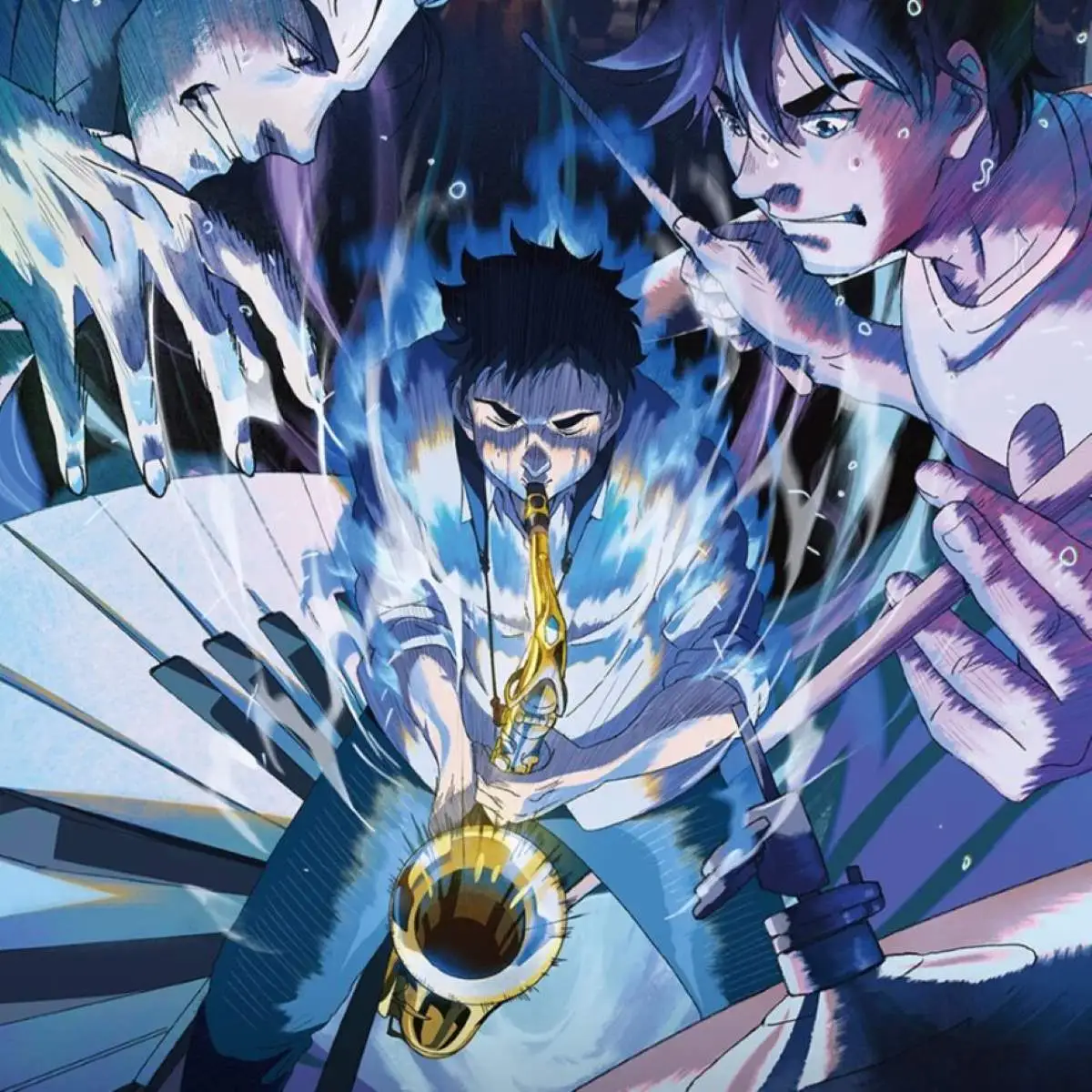 Copertina di Blue Giant - Anime acquisito da Anime Facotry
