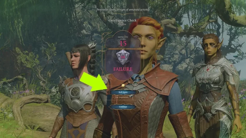 guida baldur's gate 3 i punti ispirazione in baldur's gate 3 si utilizzano nei tiri abilità falliti