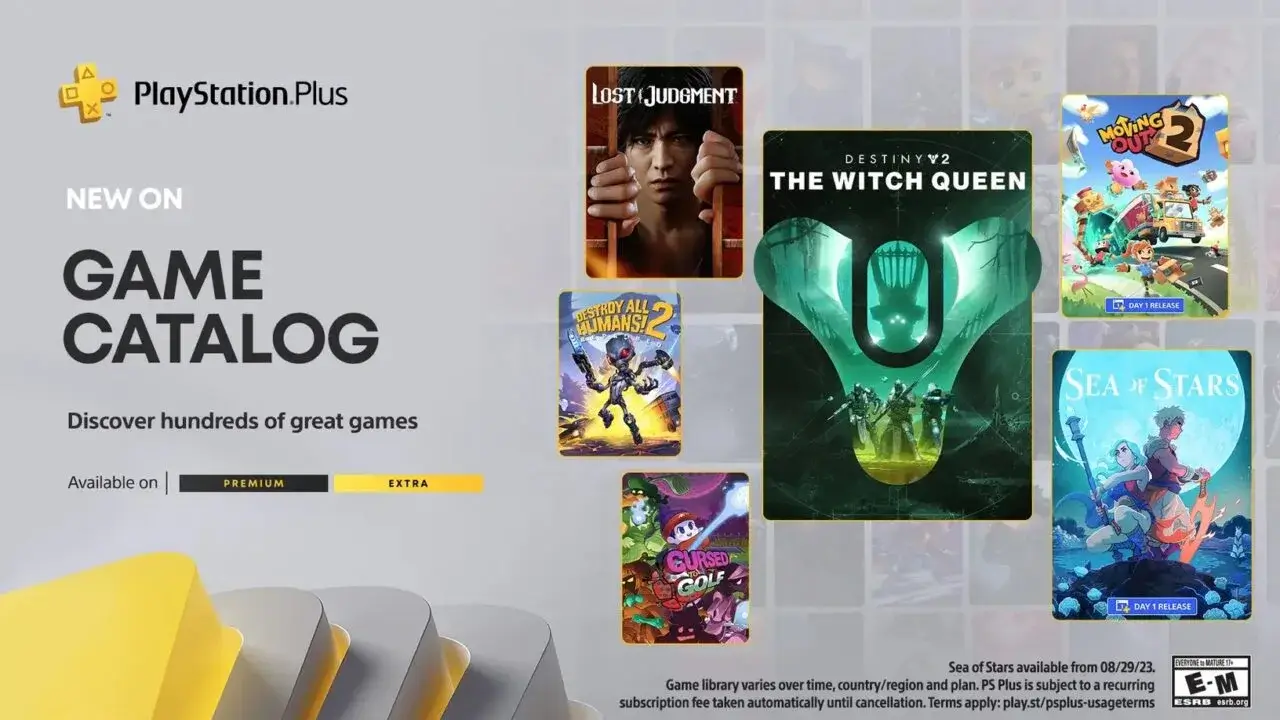 Ps Plus Extra Premium Agosto 2023