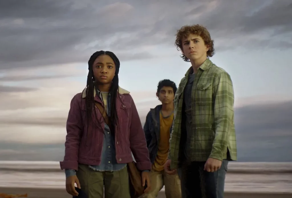 I tre protagonisti della serie di Percy Jackson