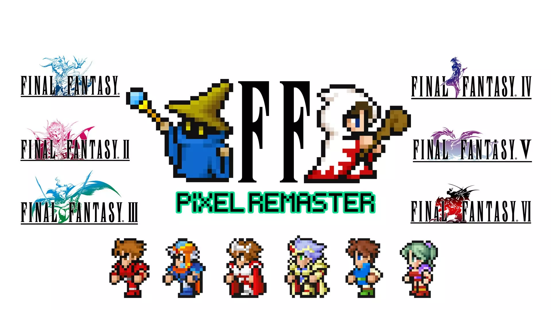 Final Fantasy Pixel Remaster vende 3 milioni di copie