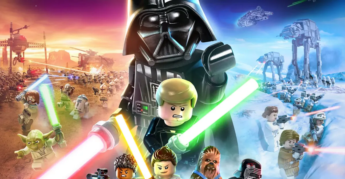 LEGO Star Wars: La Saga degli Skywalker sotto Hogwarts Legacy