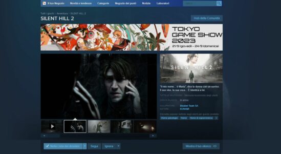 Banner del Tokyo game Show 2023 sulla pagina Steam del gioco