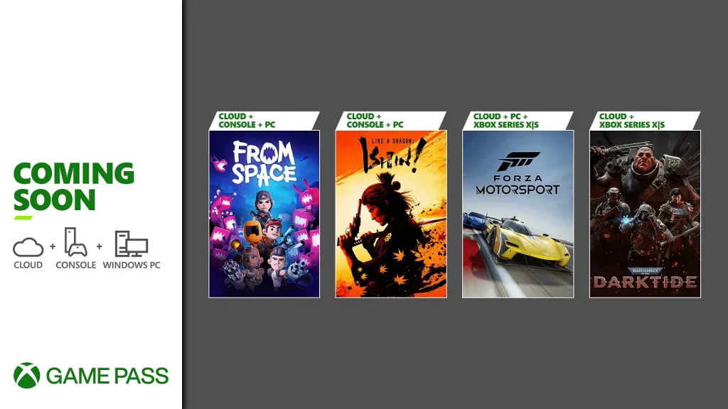 Game Pass, annunciati i primi giochi di Ottobre