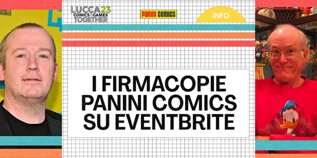 lucca comics and games 2023 sessioni firmacopie