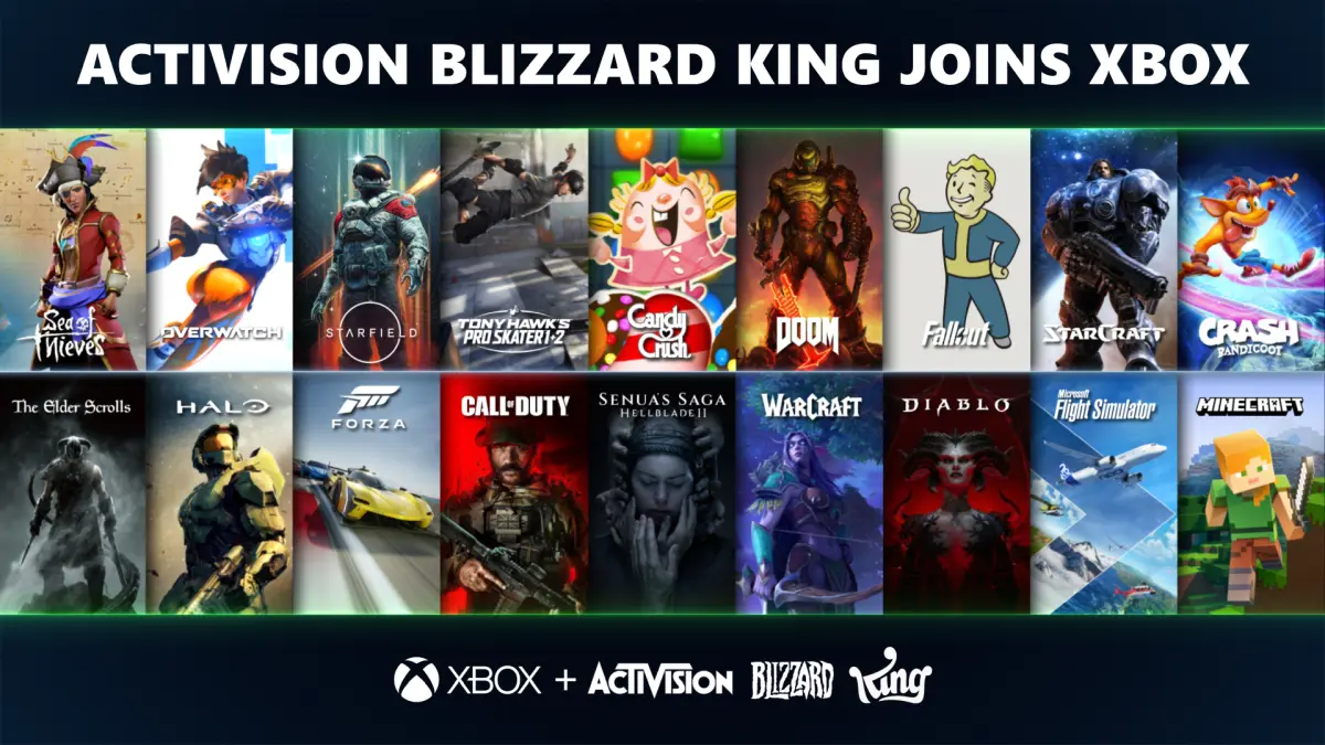 Niente titoli Activision Blizzard nel Game Pass prima del 2024